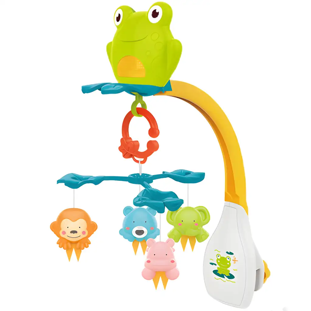 Music World: Veselý Breki postieľkový mobil s hudbou kép 2