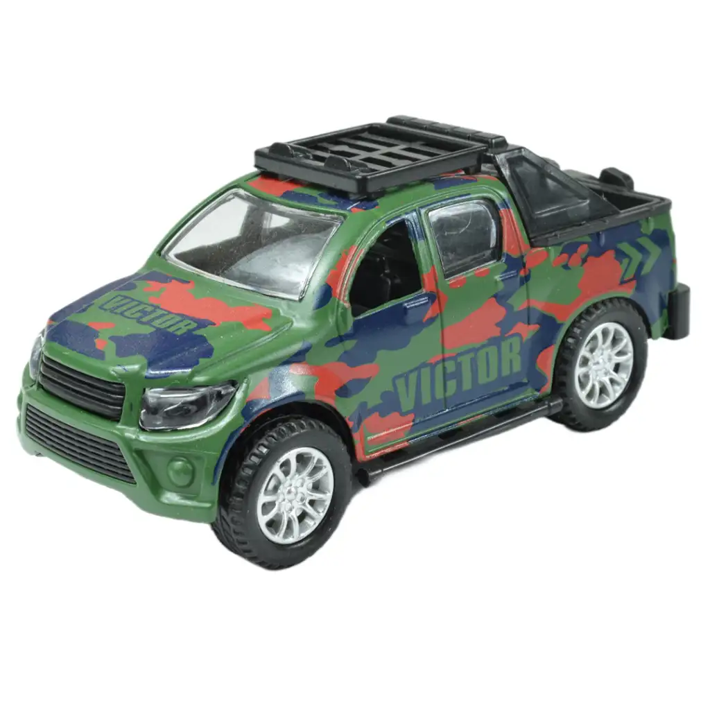 Fast Racer: Terénne vozidlo PickUp na kolesách v rôznych variantoch 11cm kép 5