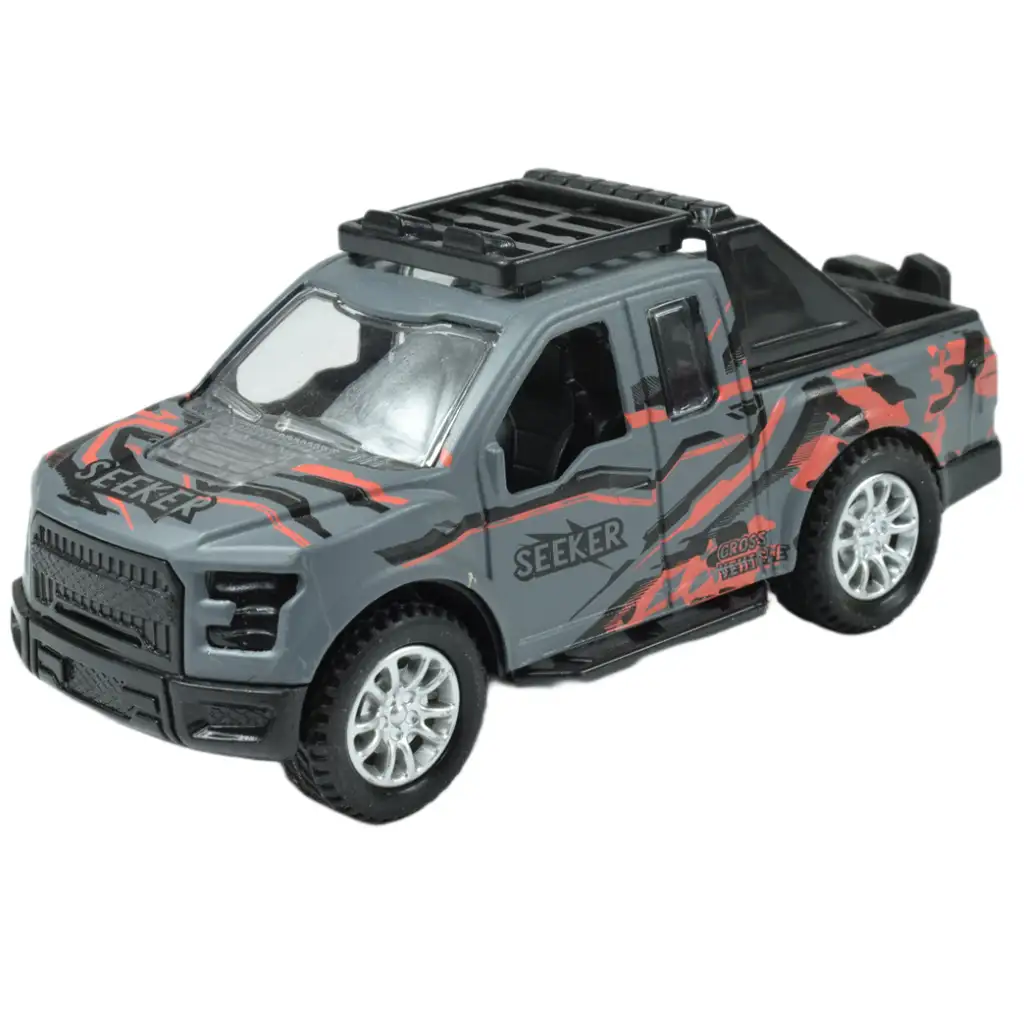 Fast Racer: Terénne vozidlo PickUp na kolesách v rôznych variantoch 11cm kép 2