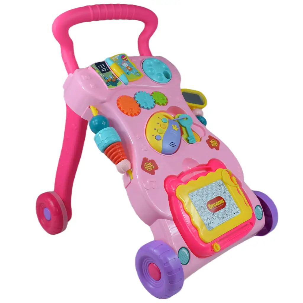 Happy World: Ružový rozvoj zručností chodítka kép 2