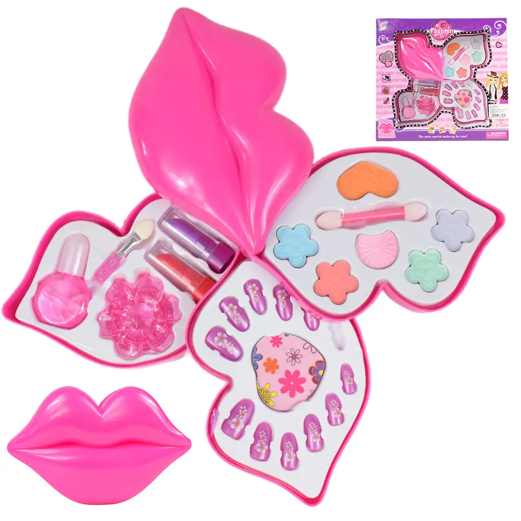 Fashion Make Up: Száj alakú három szintes sminkpaletta kép 1