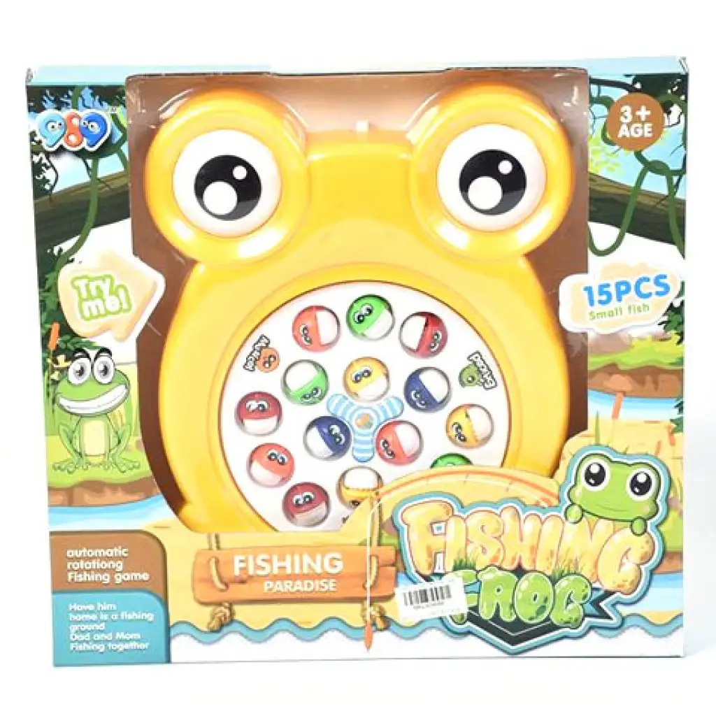Žaba, elektrická rybárska hračka 15ks