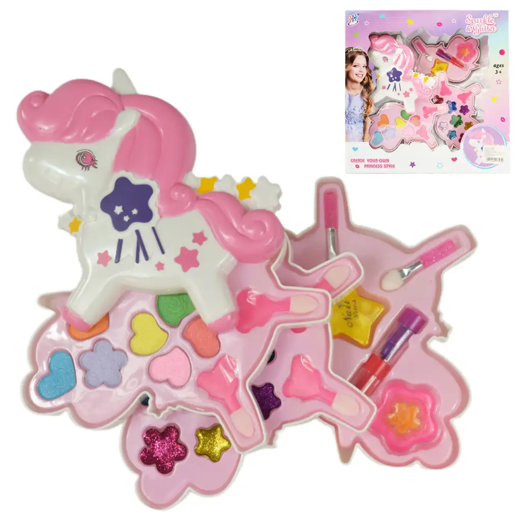 Sparkle & Glitter: Unikorn trojposchodová mejkap paleta