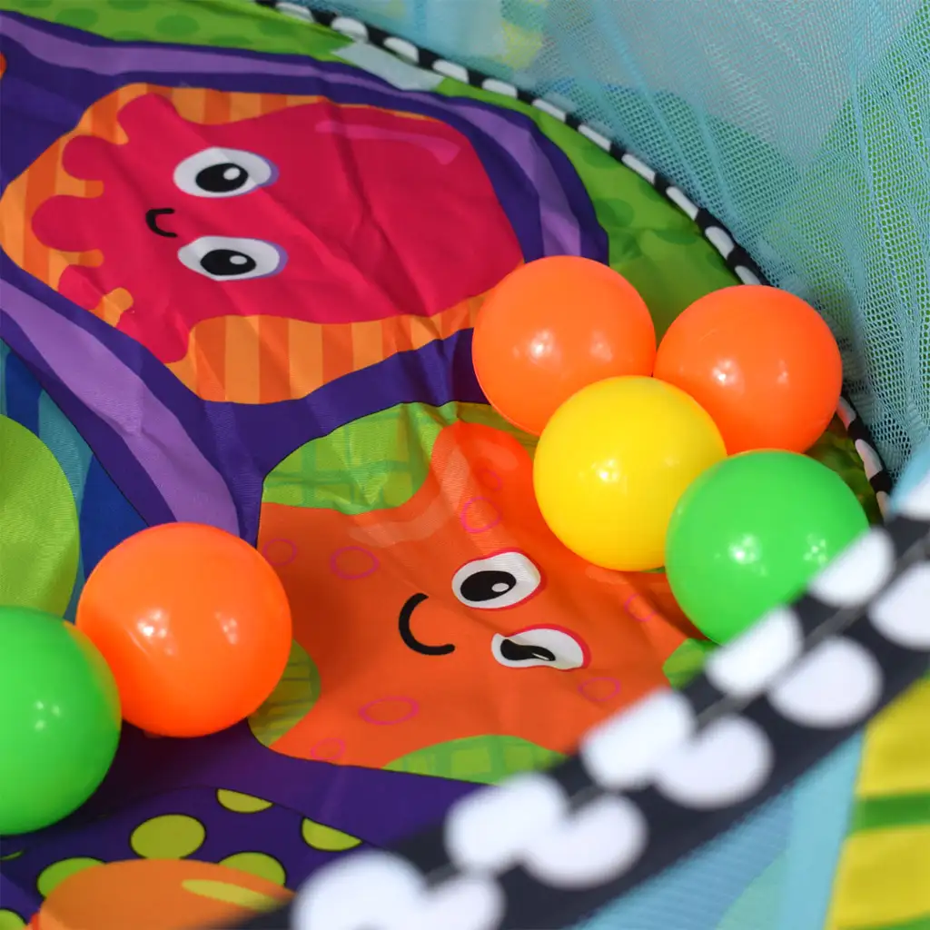 Detský bazénik s korytnačkami s loptami a doplnkami 70x90cm kép 5