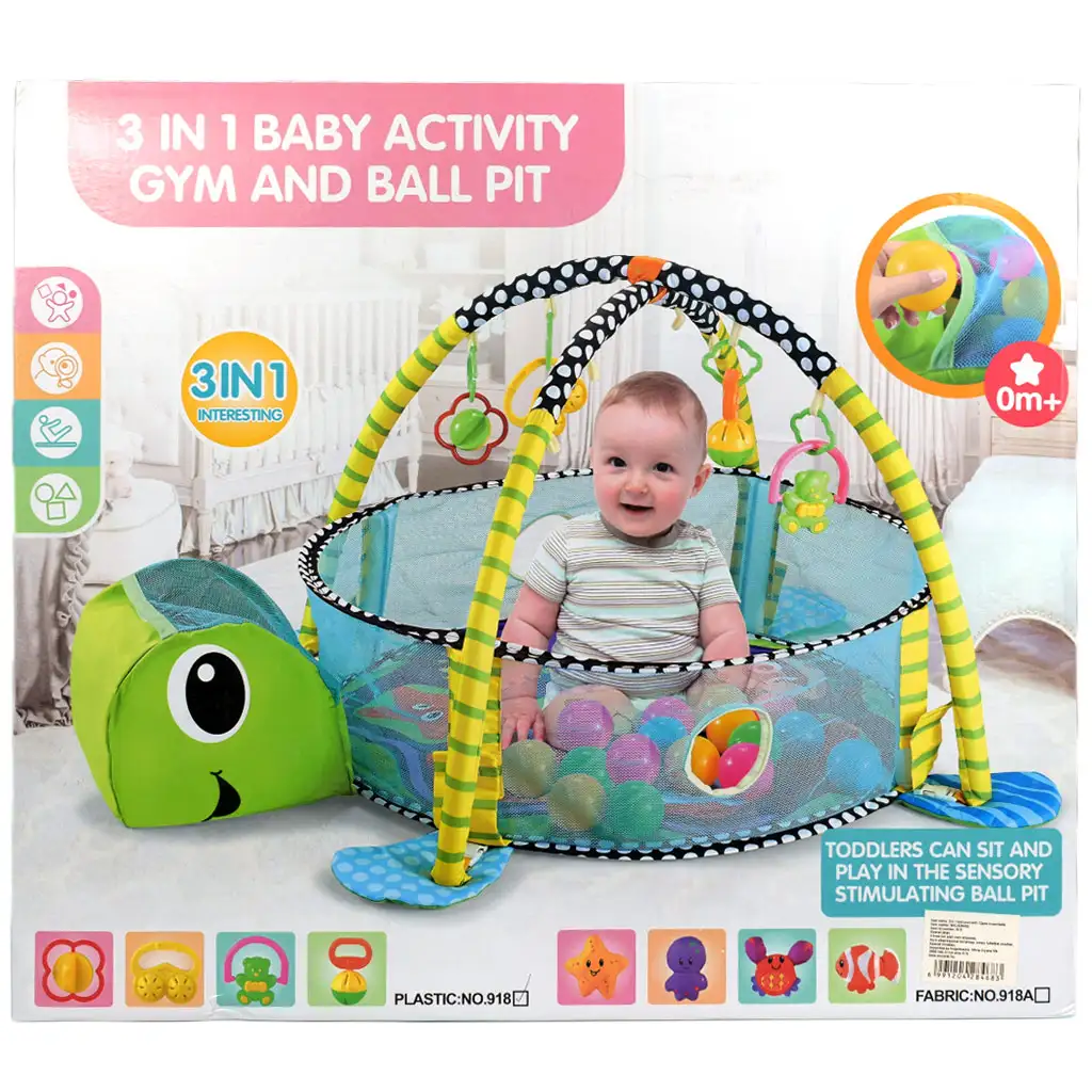 Detský bazénik s korytnačkami s loptami a doplnkami 70x90cm kép 7