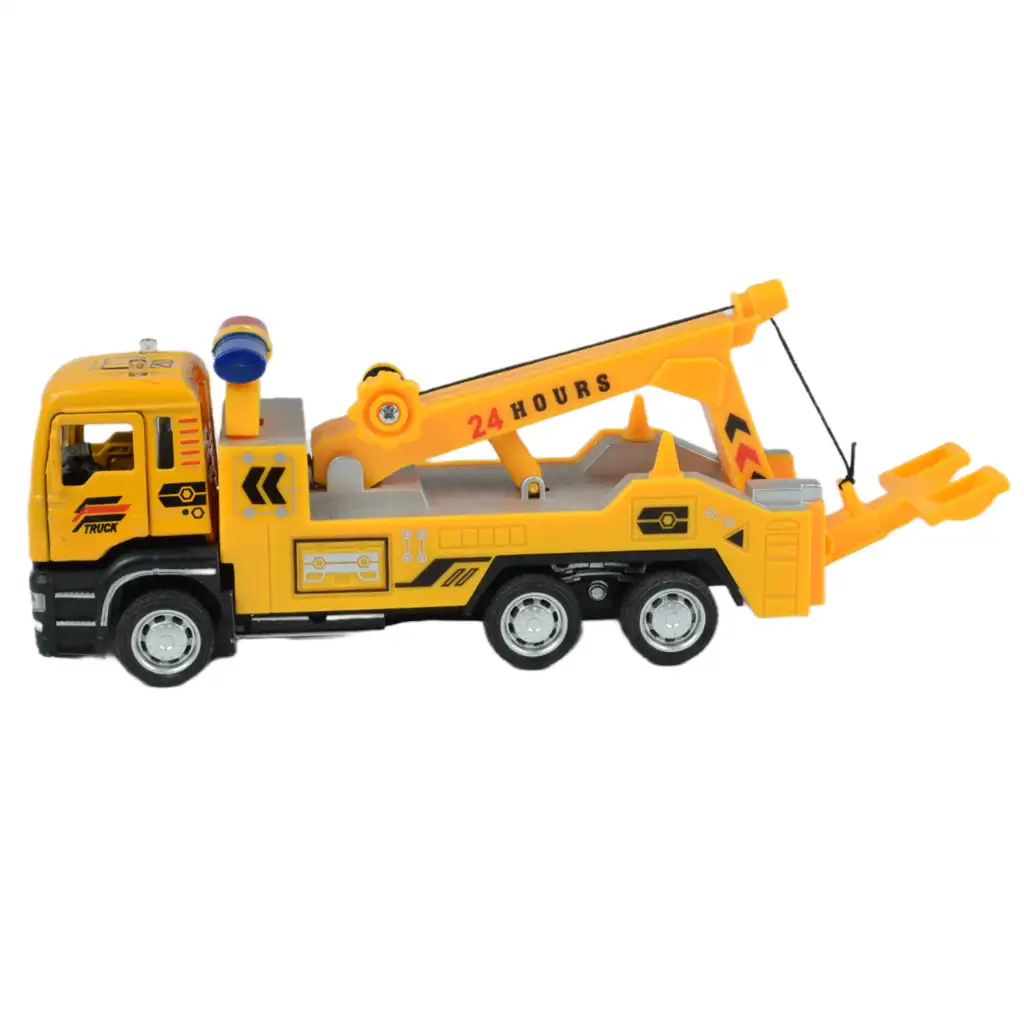 City Truck: Stavebný nákladný automobil na ťahanie v dvoch variantoch 14cm kép 6