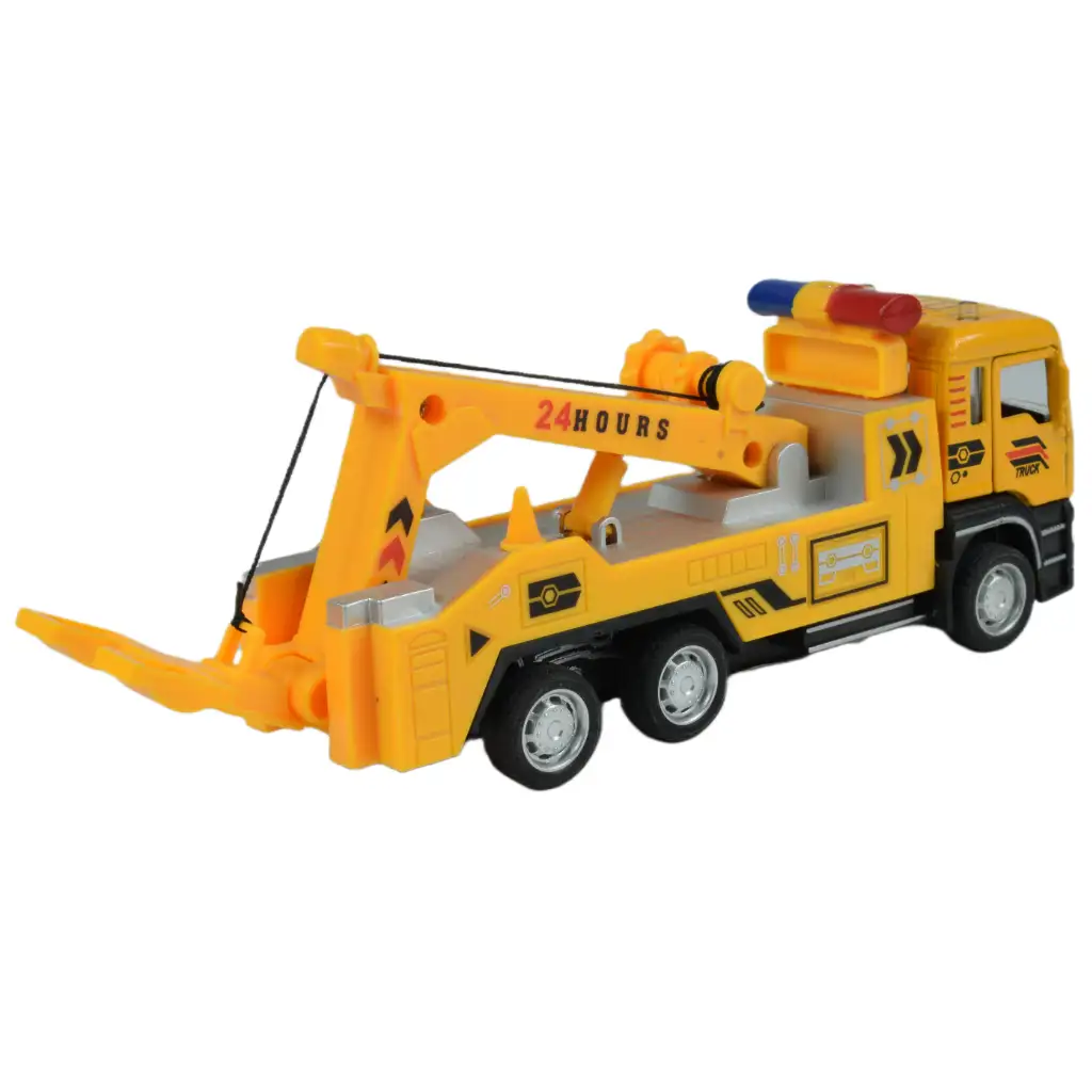 City Truck: Stavebný nákladný automobil na ťahanie v dvoch variantoch 14cm kép 7