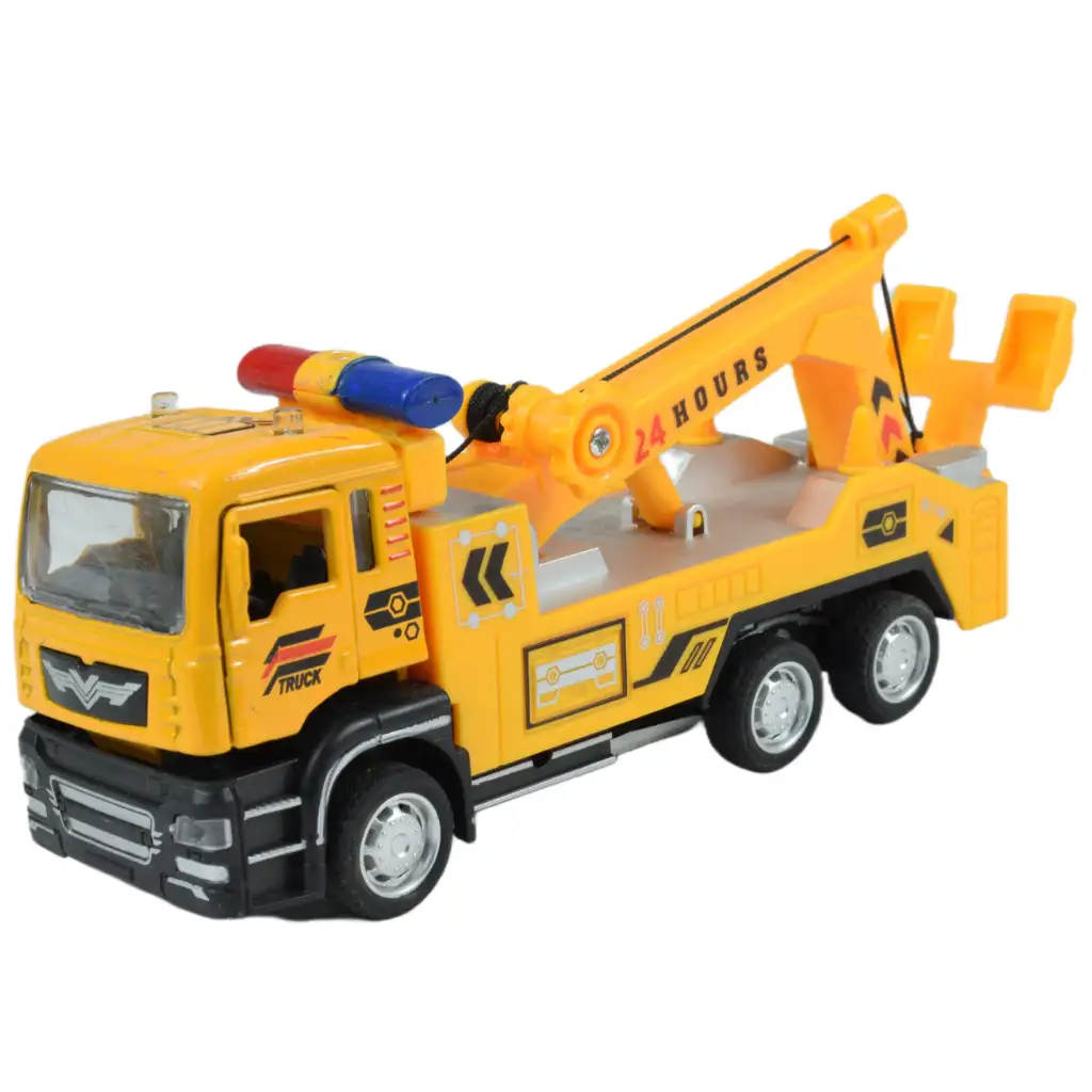 City Truck: Stavebný nákladný automobil na ťahanie v dvoch variantoch 14cm kép 5