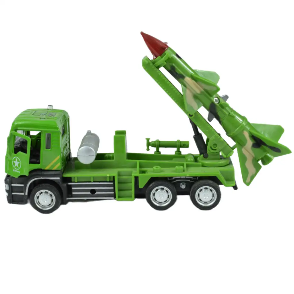 Vojenský nákladný automobil: Spätné ťahanie vojenského nákladného auta s raketou v dvoch variantoch 14cm kép 3