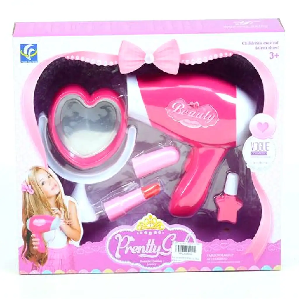 Pretty Girl szépség szett hajszárítóval és tükörrel kép 1