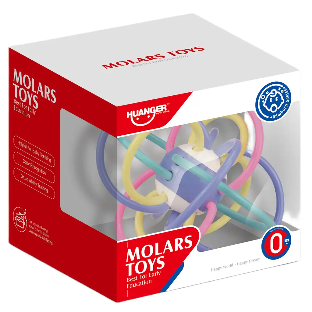 Sun Baby: Farebný hryzák guľa kép 3