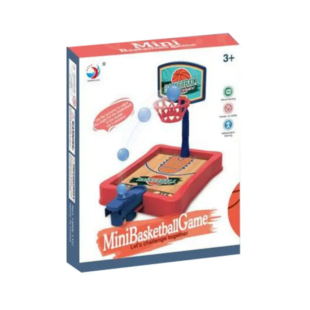 Stolná basketbalový set s doskou 13x20x16,5cm
