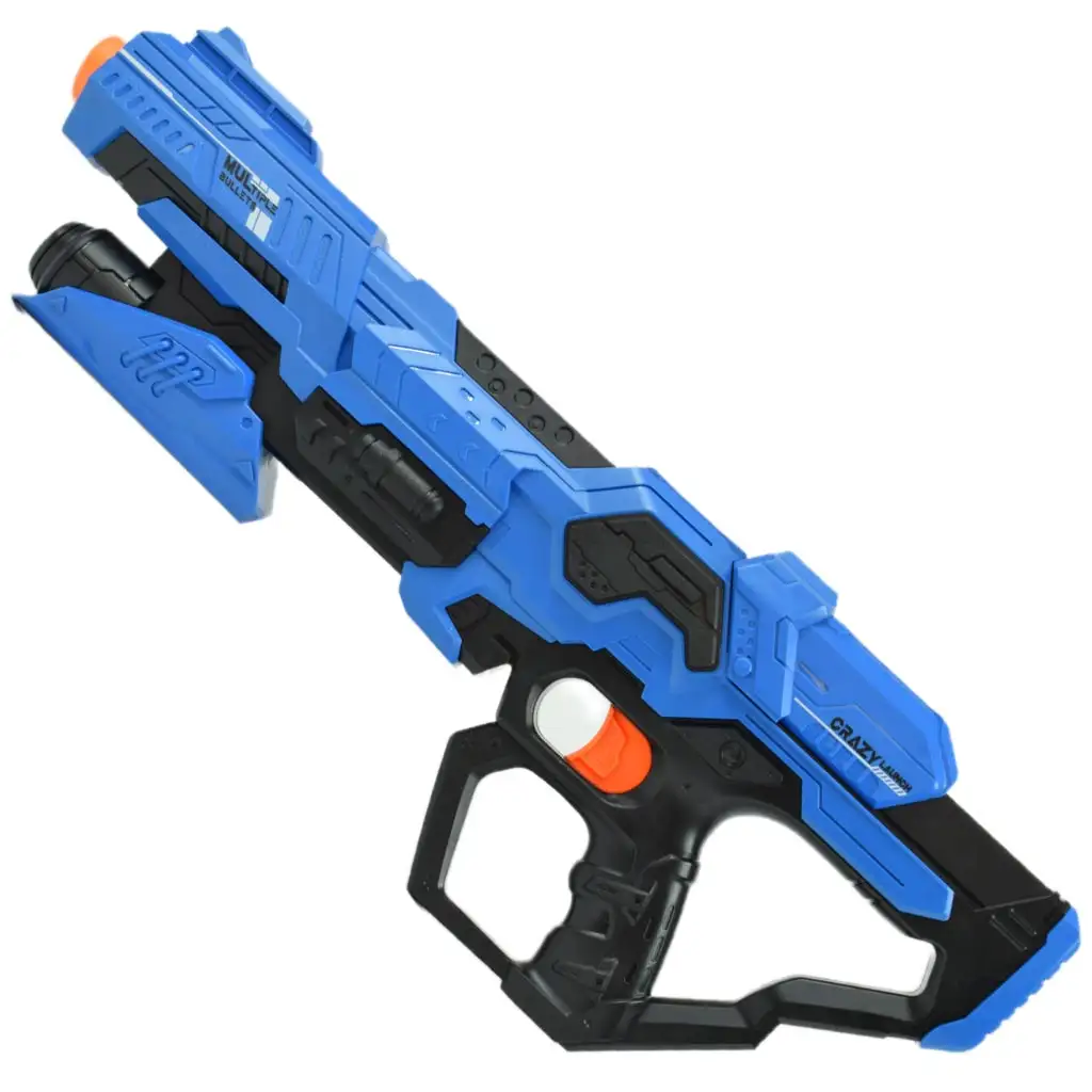 Frantic Launcher: Manuálna hubka na streľbu so zásobníkom a terčom 49cm kép 2