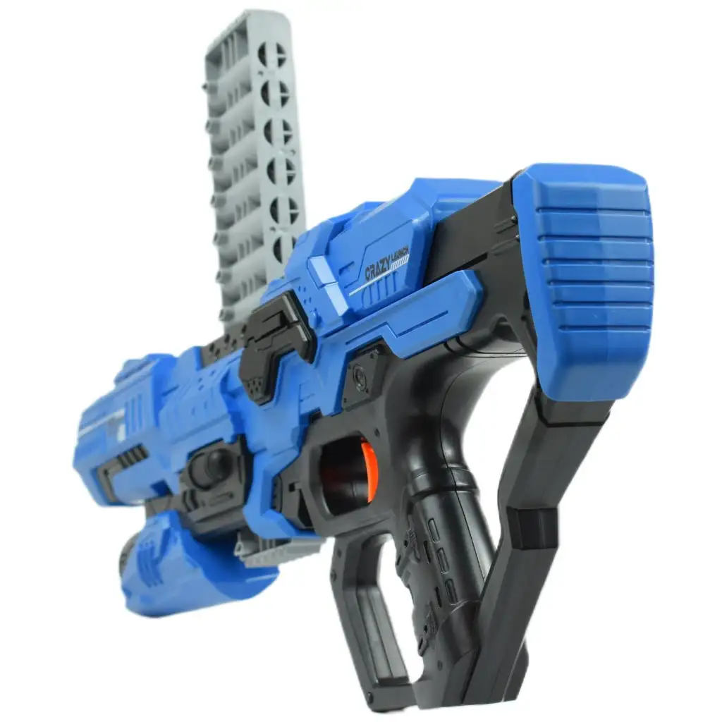 Frantic Launcher: Manuálna hubka na streľbu so zásobníkom a terčom 49cm kép 3