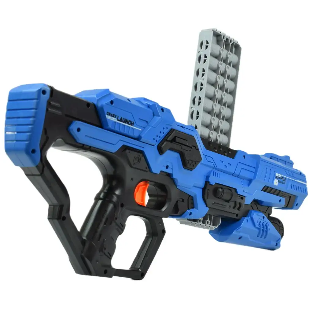 Frantic Launcher: Manuálna hubka na streľbu so zásobníkom a terčom 49cm kép 4