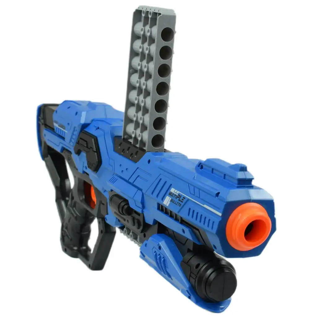 Frantic Launcher: Manuálna hubka na streľbu so zásobníkom a terčom 49cm kép 5