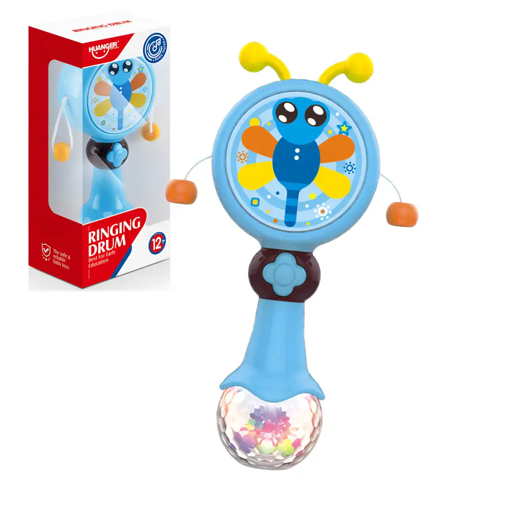 Music World: Szitakötős golyós dob 17cm kép 1