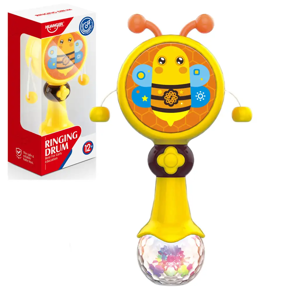 Music World: Méhecskés golyós dob 17cm kép 1