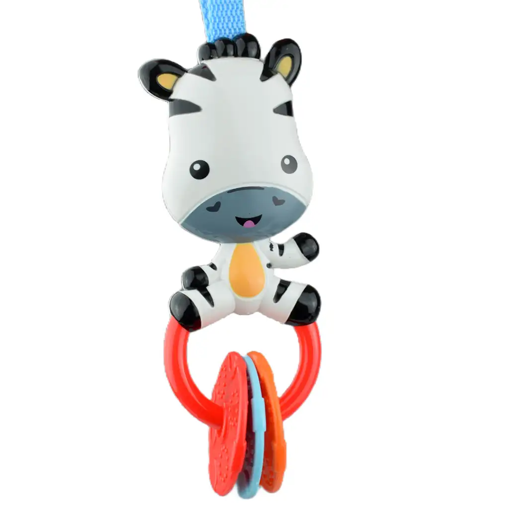 Sun Baby: Veselá zebra bábika s chrastítkom kép 3