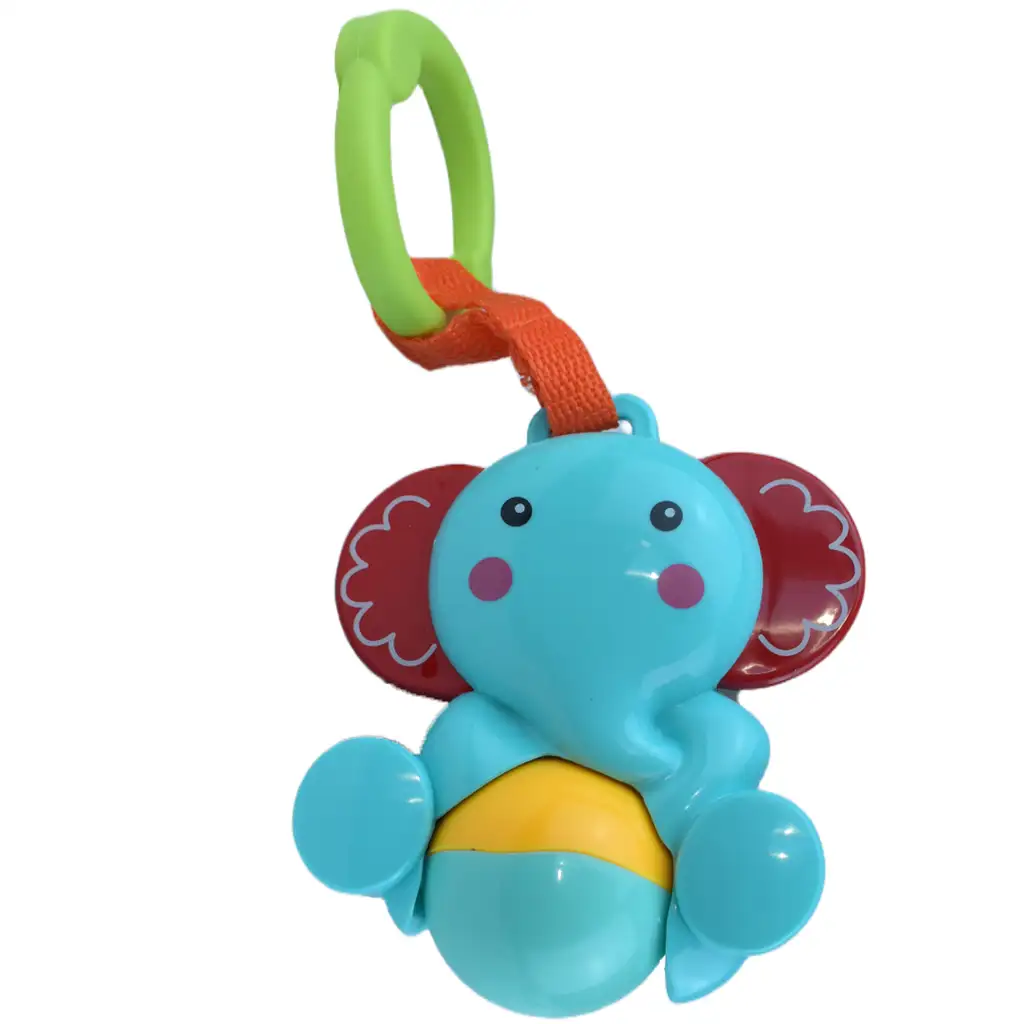 Sun Baby: Veselý sloník bábä s hrkálkou a otáčajúcou sa guľou kép 2