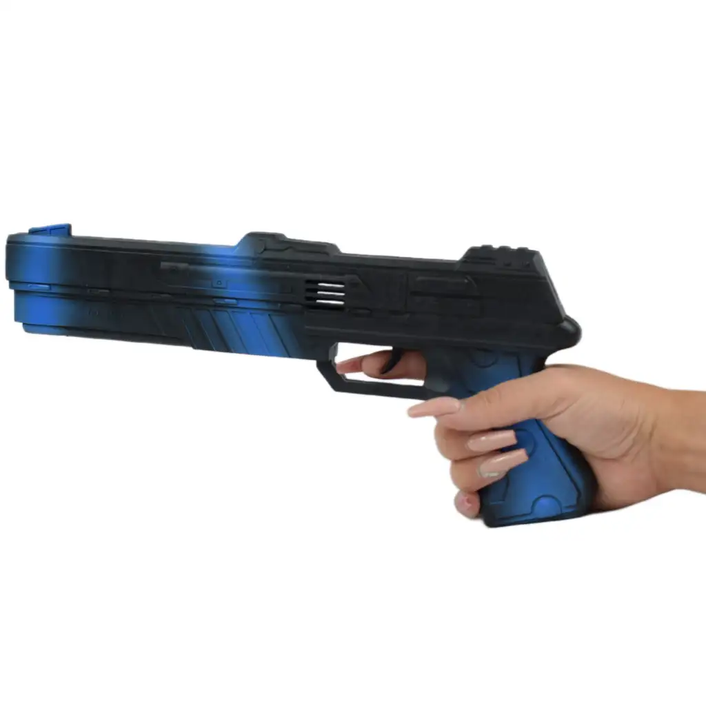 Assault Game: Kommandós taktikai fegyver kék színben 30cm kép 2