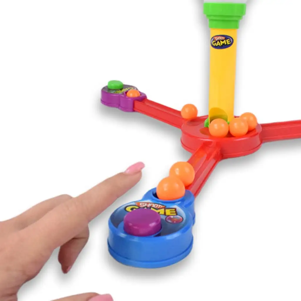 Hra s kužeľovým vystreľovačom loptičiek kép 3