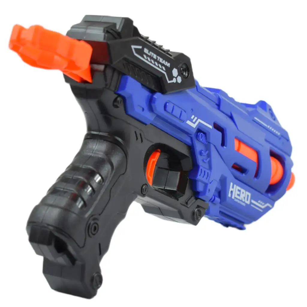 Elite Assault: Szivacslövő fegyver szett töltényekkel 29x15cm kép 2