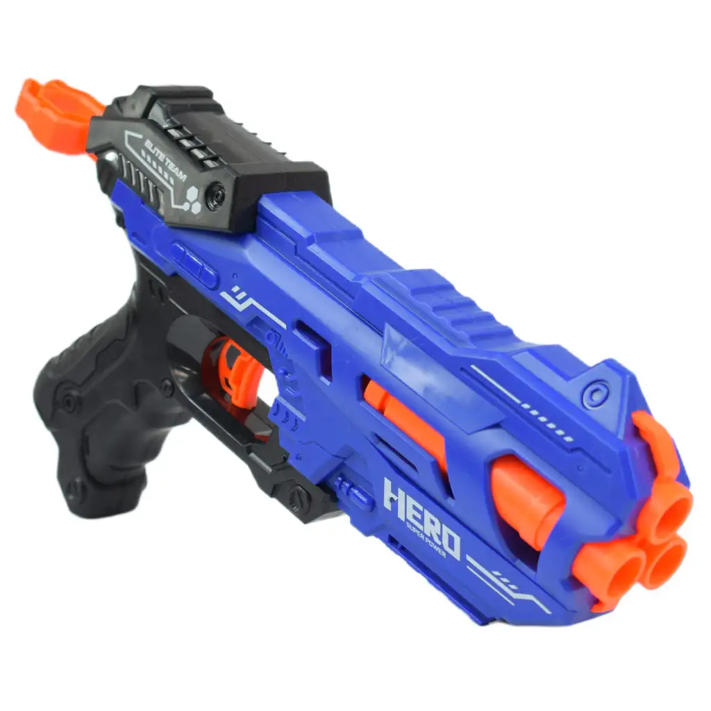 Elite Assault: Szivacslövő fegyver szett töltényekkel 29x15cm kép 3