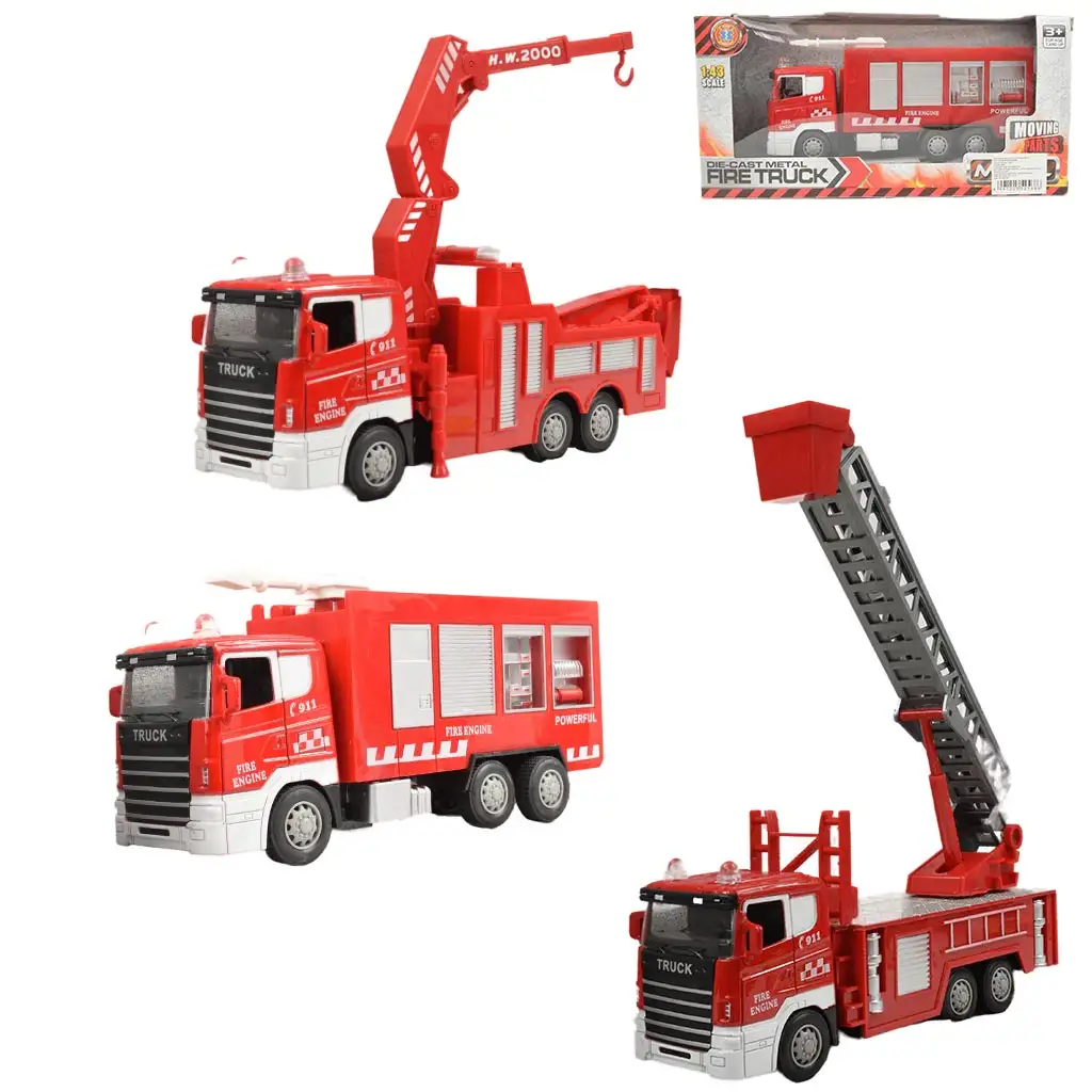 Fire Truck: Tűzoltósági autó többféle változatban 1db kép 1