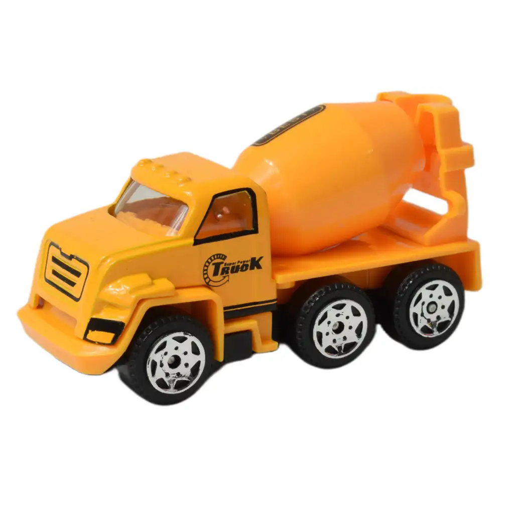 TruckMan: Építőipari kamion többféle változatban 6,5cm 1db kép 2