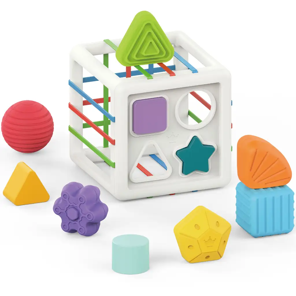 Happy World: Veselý výber tvarov 10-dielna sada kép 2