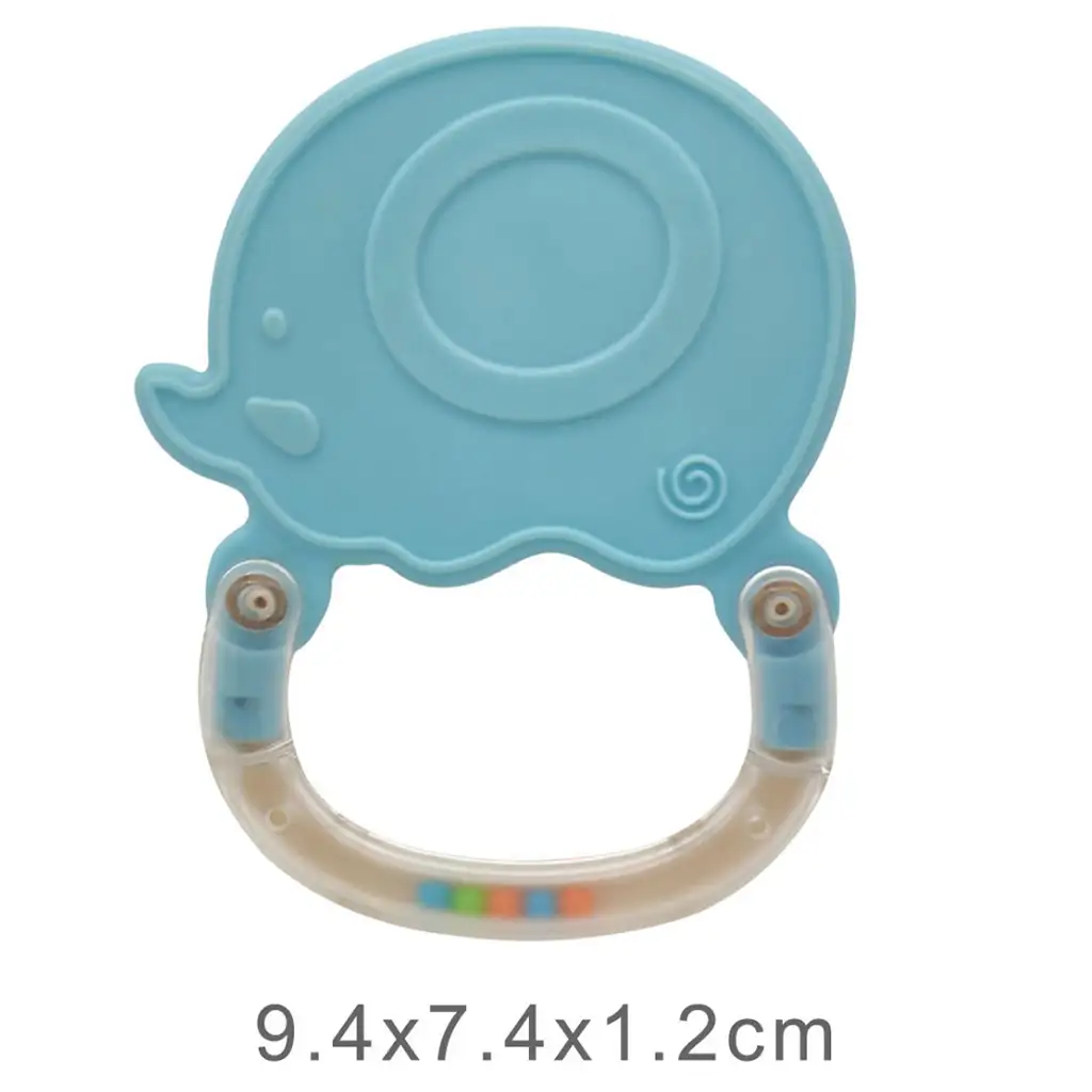 Sun Baby: Detské hryzátko a chrastítko s motívom slona kép 2