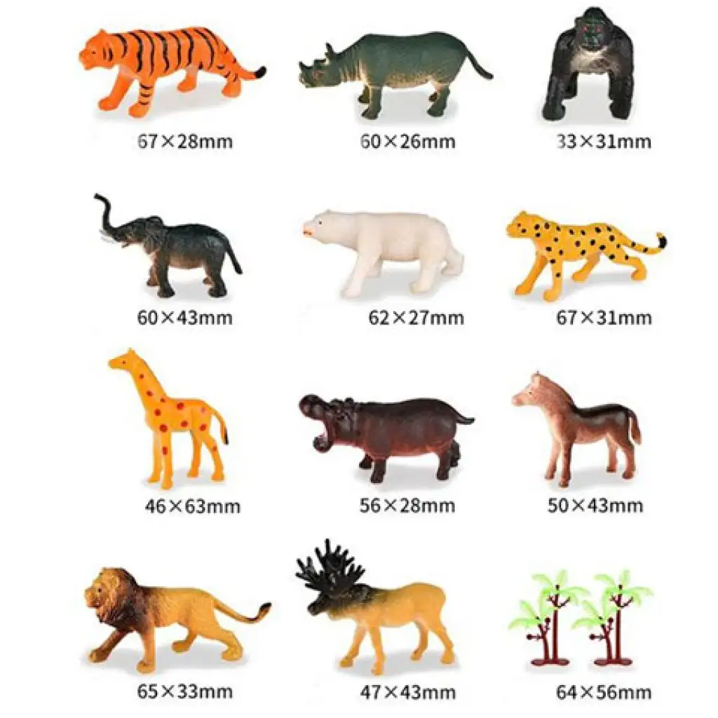Dino World: Vadállatok figura szett kép 2