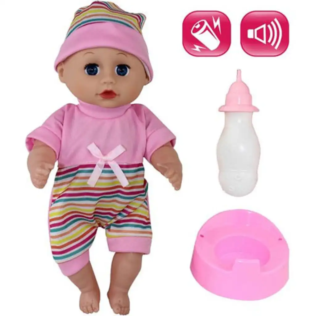 Baba sapiban kiegészítőkkel és hanggal 30cm kép 1