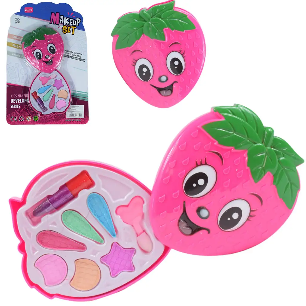 Make Up Set: Jahodová make-up paletka s rúžom