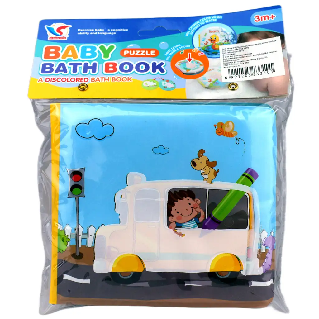 Detská kniha: Vozidlá mäkká kniha na čmáranie 14x13cm kép 6