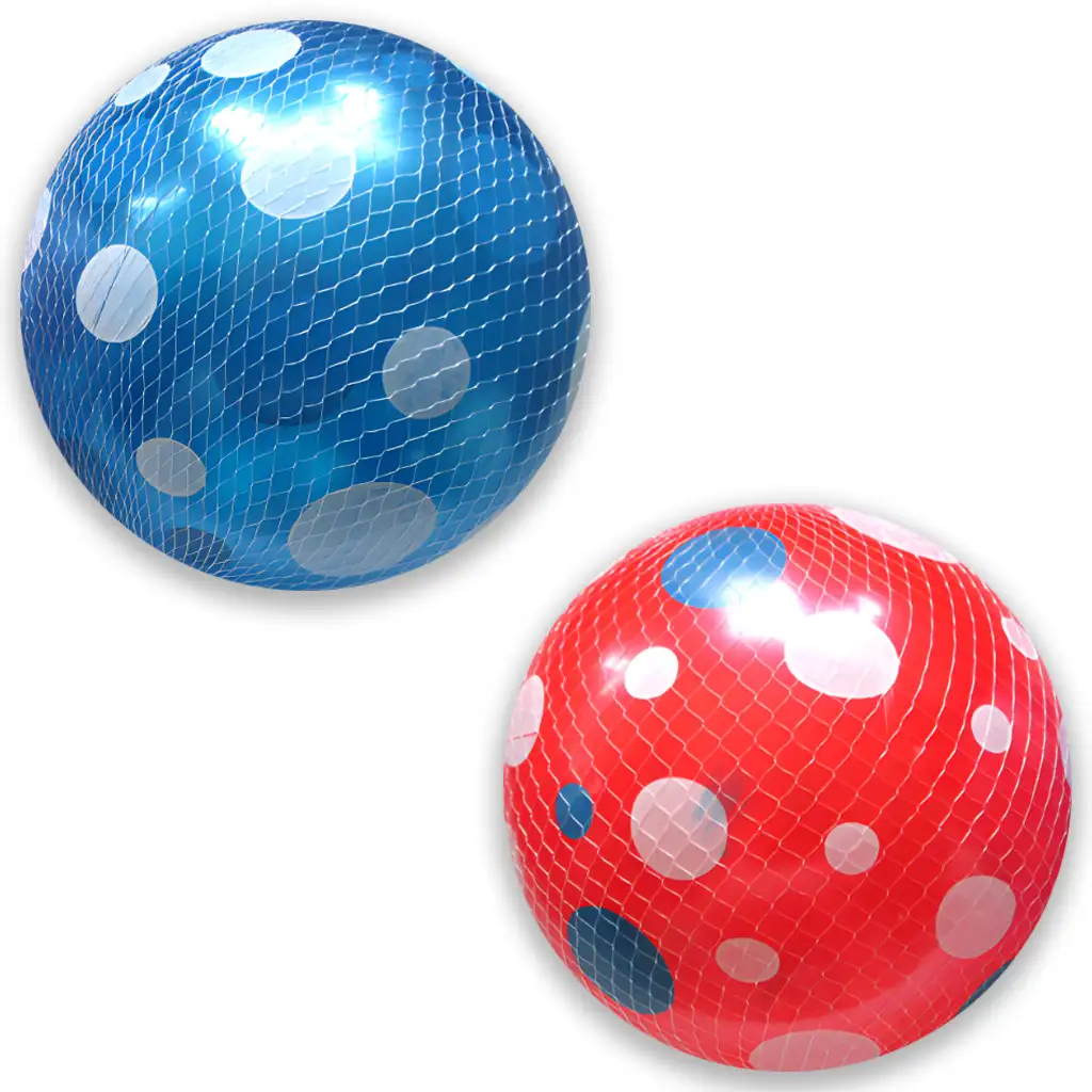 Pikovaná gumená lopta v rôznych variantoch 23cm