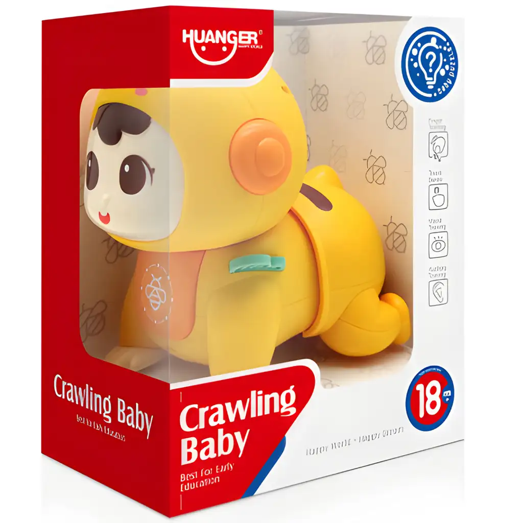 Happy World: Tityi-Totyi včielka maskot chodiaci bábika so zvukom a svetlom kép 4