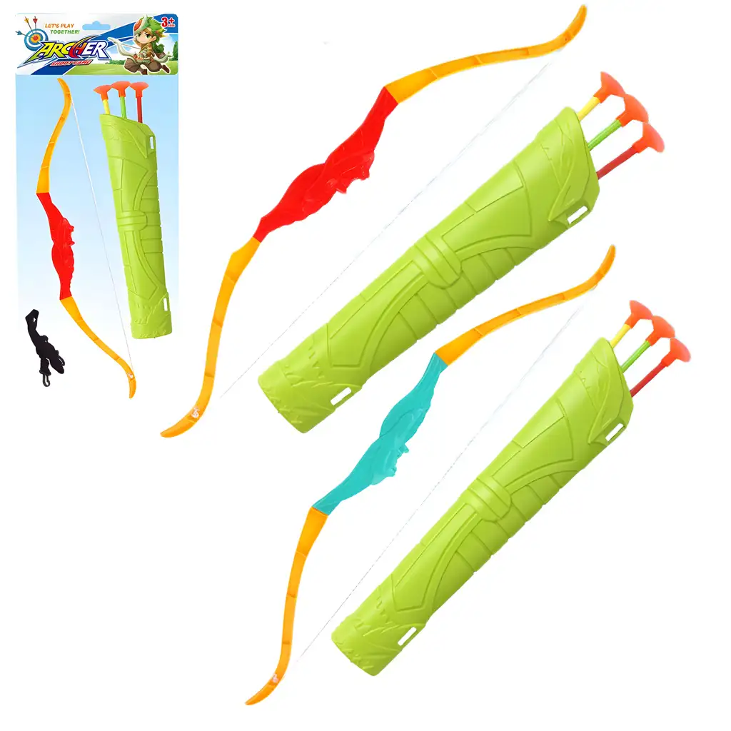 Strelec: Nová sada v dvoch variantoch s 3 šípmi 55cm