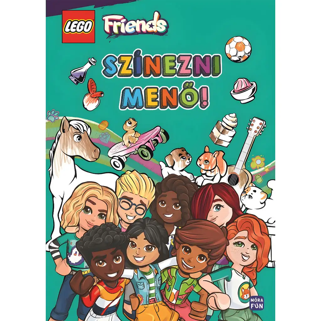 Móra: LEGO® Friends - Maľovanie je cool omaľovánka