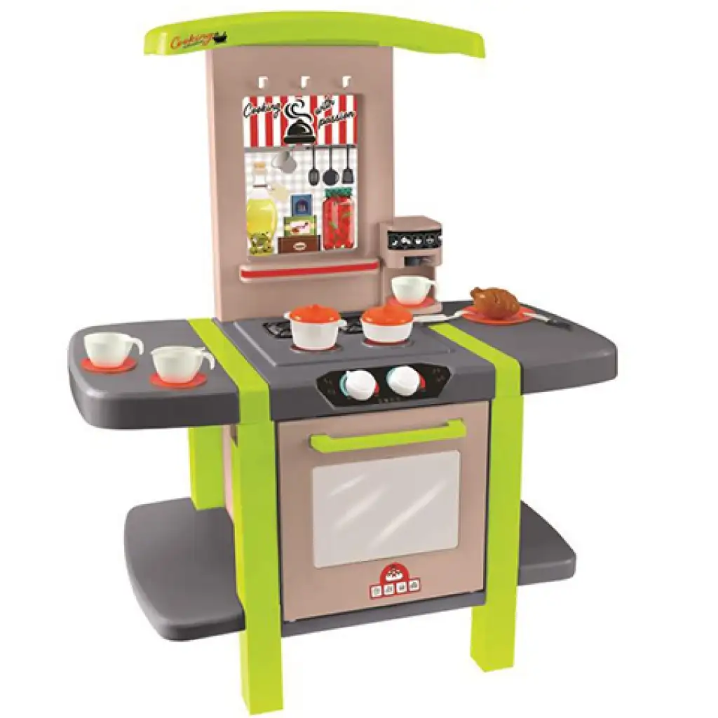 Mochtoys: Cooking studio játékkonyha 26db-os szett 80x42x101cm kép 1