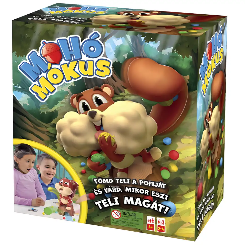 Chamtivá veverička spoločenská hra kép 2