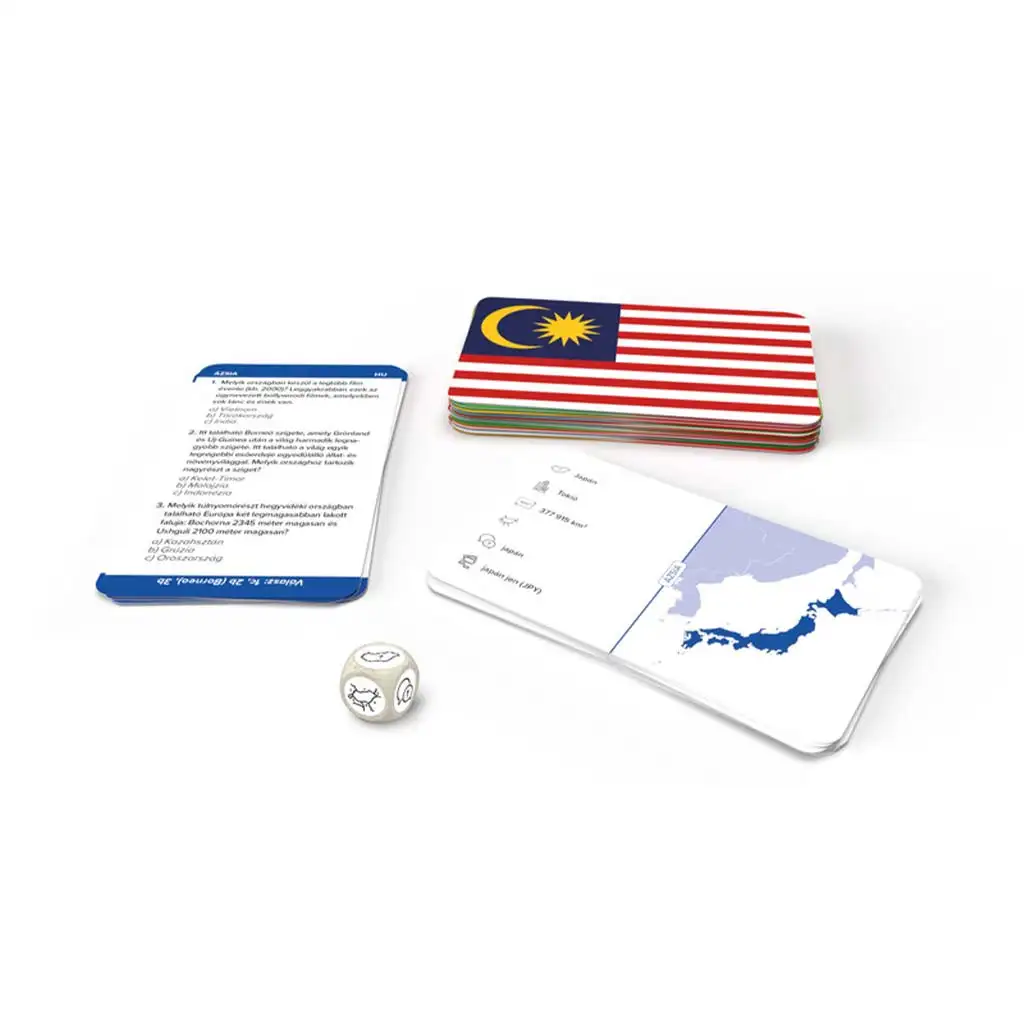 Zábava a vlajky - Ázijská stolová hra kép 3