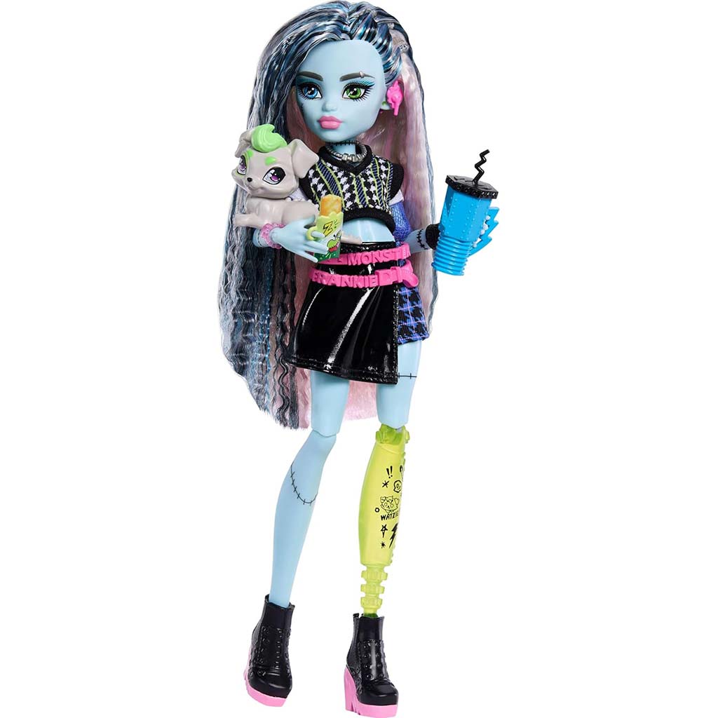 Monster High Frankie Stein bábika s doplnkami - Mattel kép 3