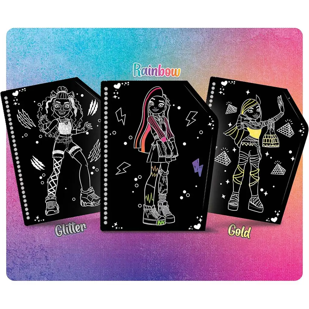 Monster High: Monster Hug sada na tvorbu obrázkov - Lisciani kép 2