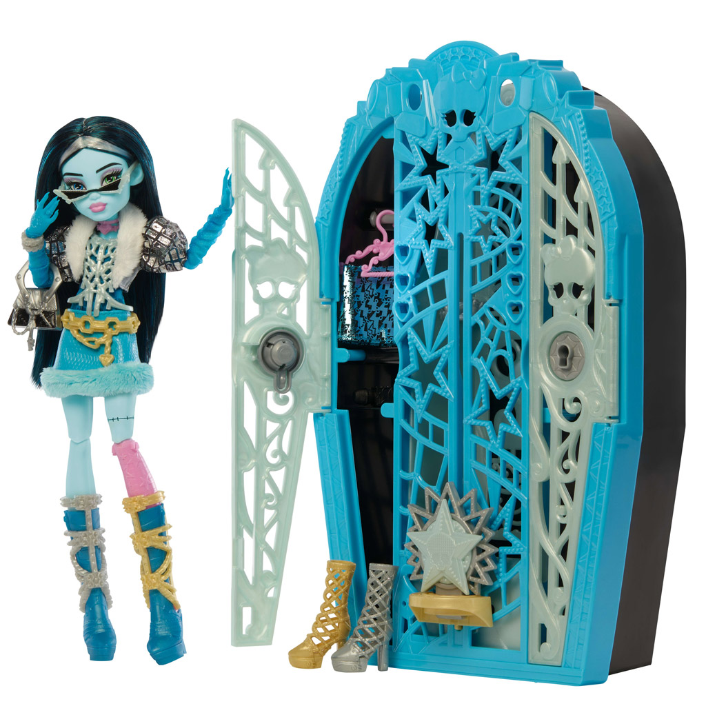 Monster High: Desivé tajomstvá skvelých kamarátok - Strašidelné pátranie Frankie bábika - Mattel kép 2