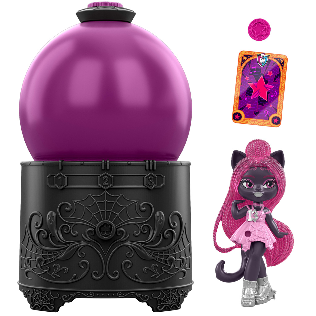 Monster High: Prekvapivá bábika v krištáľovej guli 1 ks – Mattel kép 4