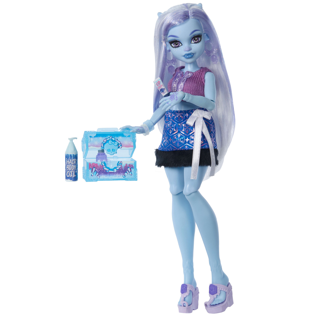 Monster High Starostlivosť o príšery Abbey Bominable bábika s doplnkami - Mattel kép 2