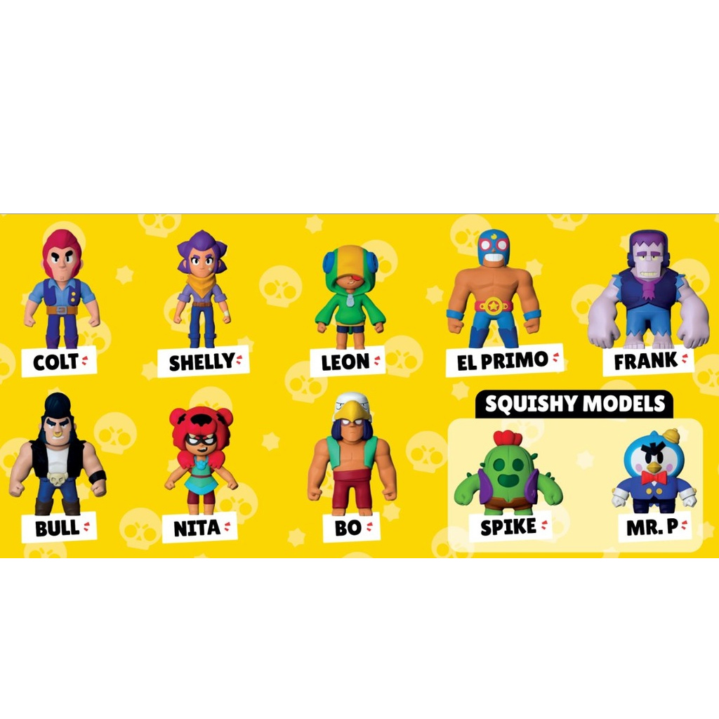 Monster Flex: Natiahateľné figúrky Brawl Stars v rôznych variantoch, 1 ks kép 7