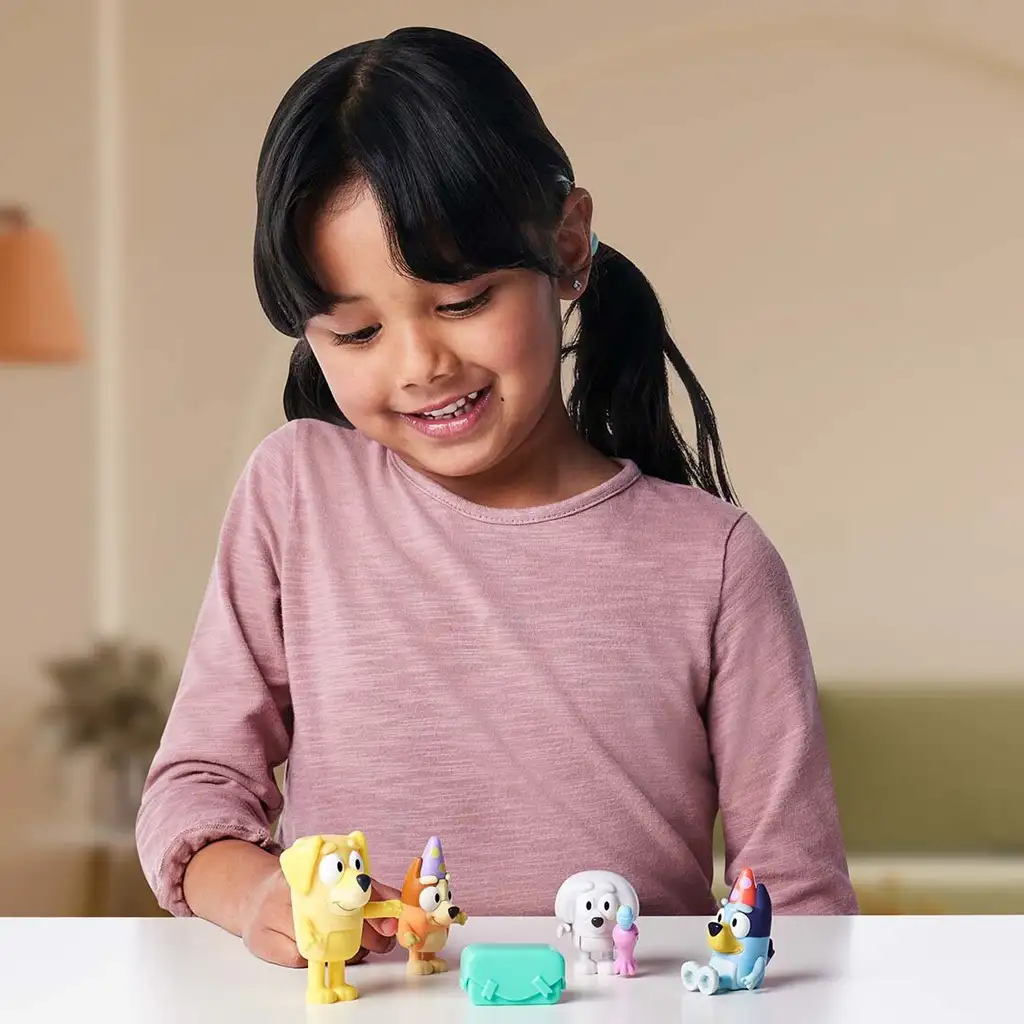 Bluey: Pridaj do balíka sadu 4 figúrok. kép 3